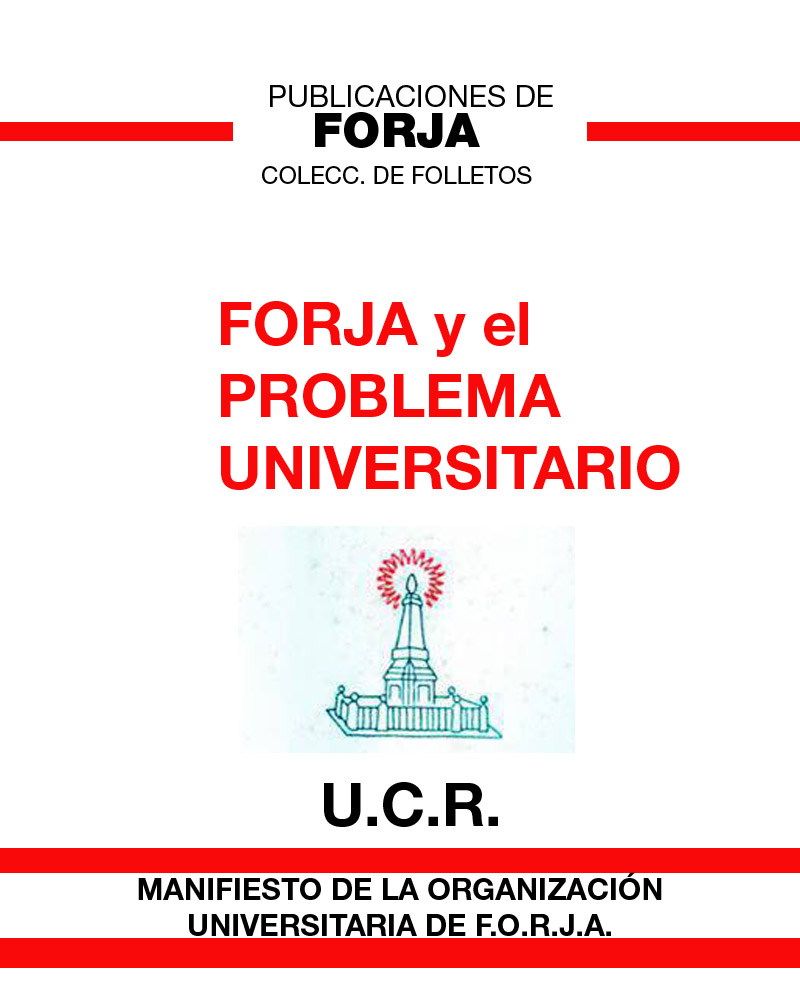 FORJA y el Problema Universitario