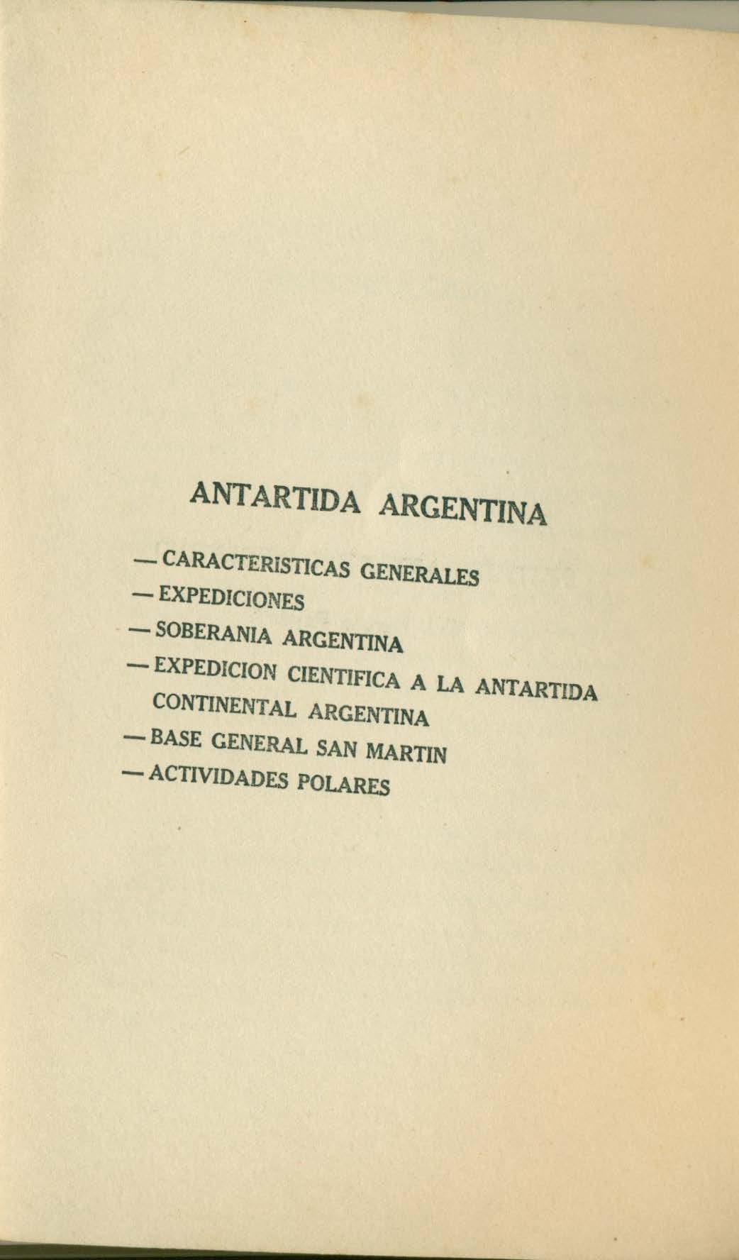 Antártida Argentina