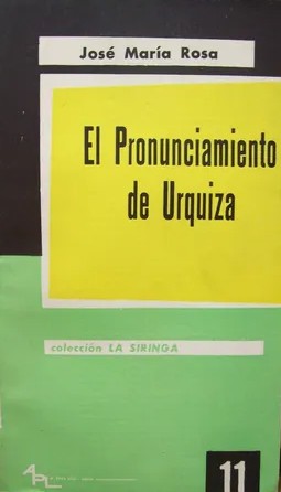 El Pronunciamiento de Urquiza