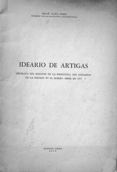 Ideario de Artigas