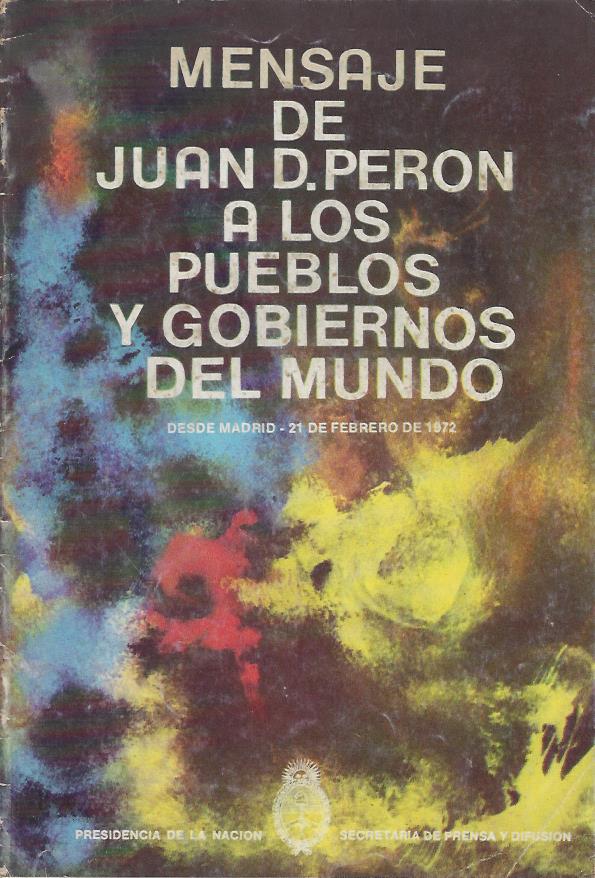 Mensaje a los Pueblos y Gobiernos del Mundo (Mensaje Ambiental)