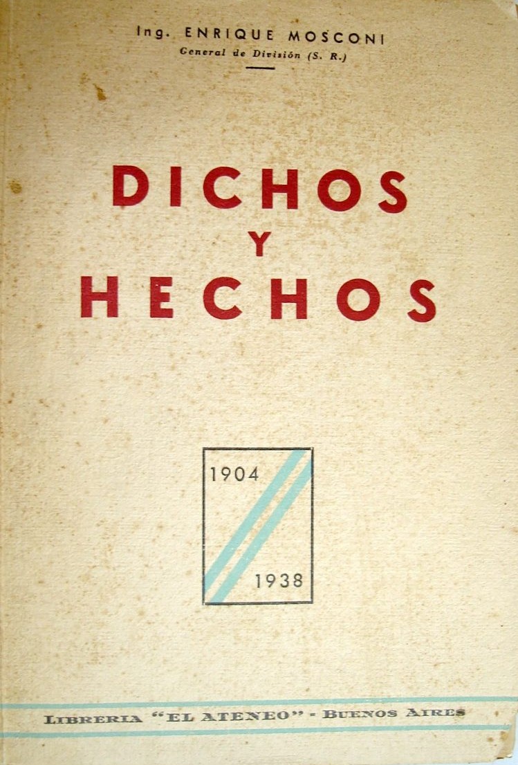 Dichos y Hechos 1904-1938