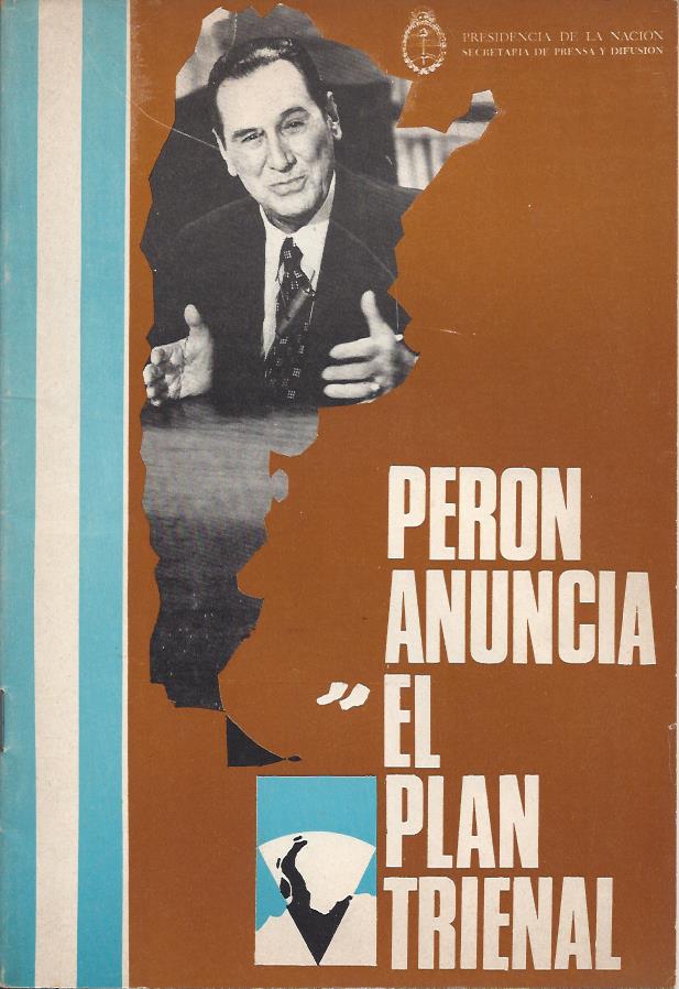Perón anuncia el Plan Trienal