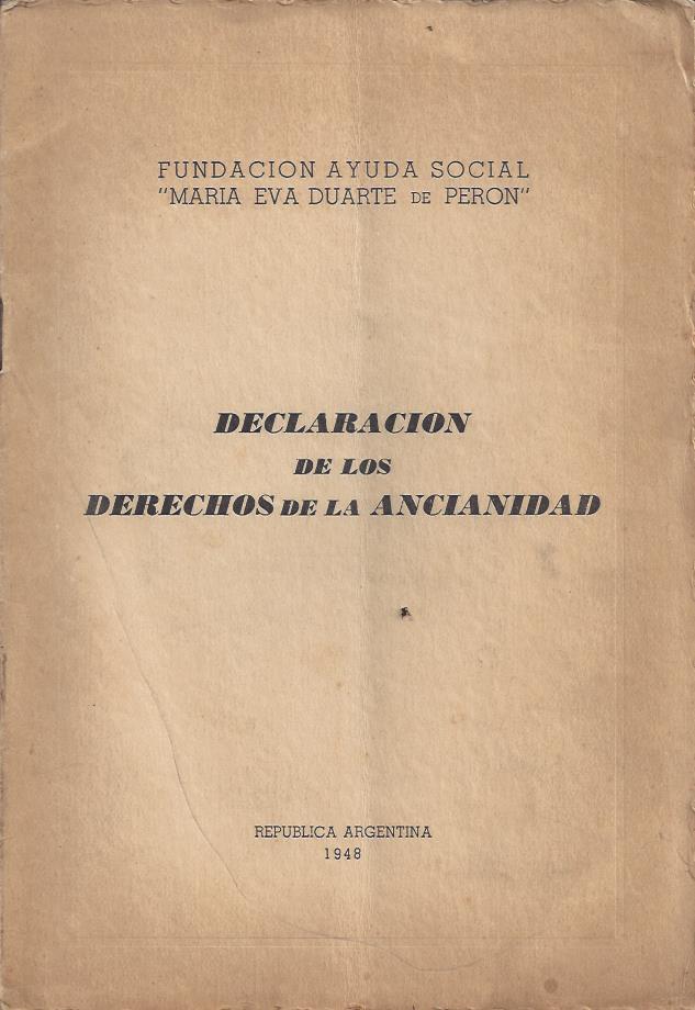 Declaración de los Derechos de la Ancianidad (falta pág. 13)